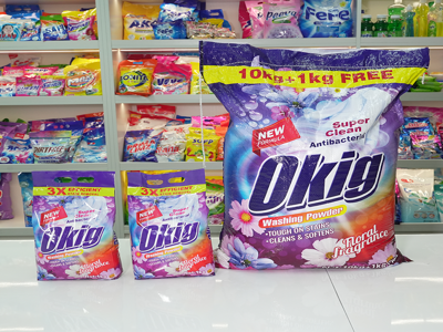 Стиральный Порошок Бренда Okig,Супер Чистый Мыльный Порошок,Цветочный Аромат,Стиральный Порошок